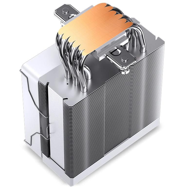 A large main feature product image of Jonsbo CR-1000 V2 PRO ARGB CPU Cooler (White)