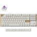 A product image of Keychron K8 HE Special Edition - TKL Wireless Magnetic Switch Custom Keyboard - White (Gateron Double-Rail Nebula Switch)