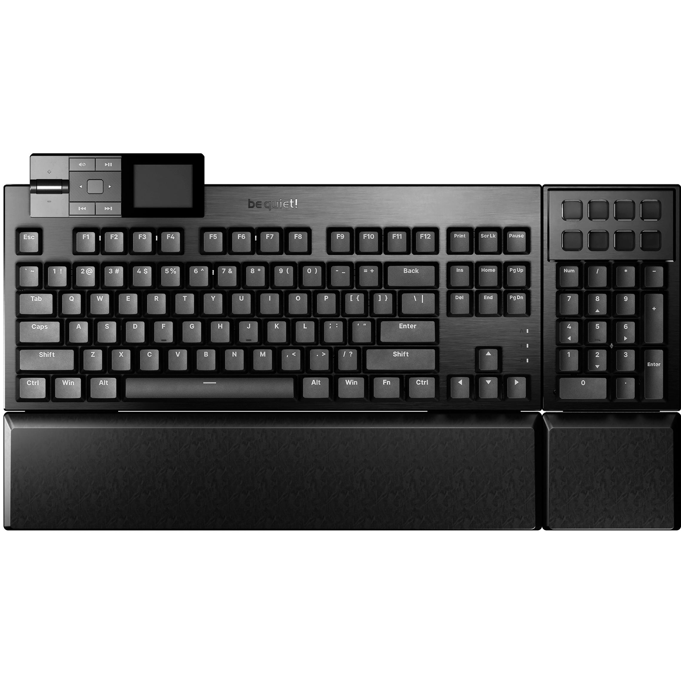 A large main feature product image of be quiet! DARK MOUNT Modular Mechanical Keyboard (Silent Linear)