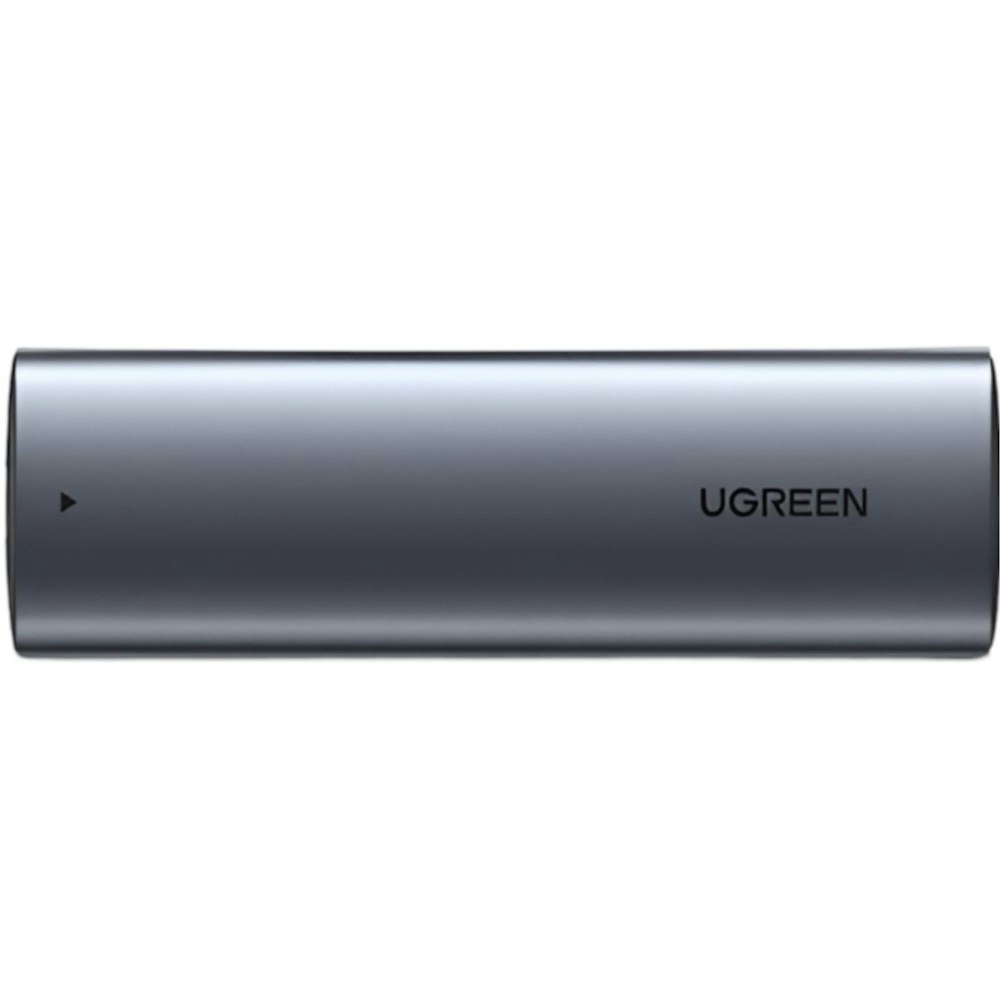 A large main feature product image of UGREEN USB 3.2 Gen 2 Type-C M.2 NVMe SSD Enclosure