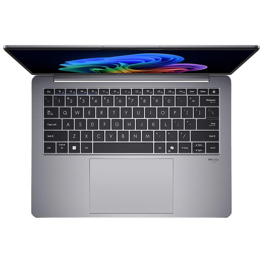 A large main feature product image of ASUS ExpertBook P5 (P5405) - 14" Core Ultra 7 258V, 32GB/1TB - Win 11 Pro AI Notebook