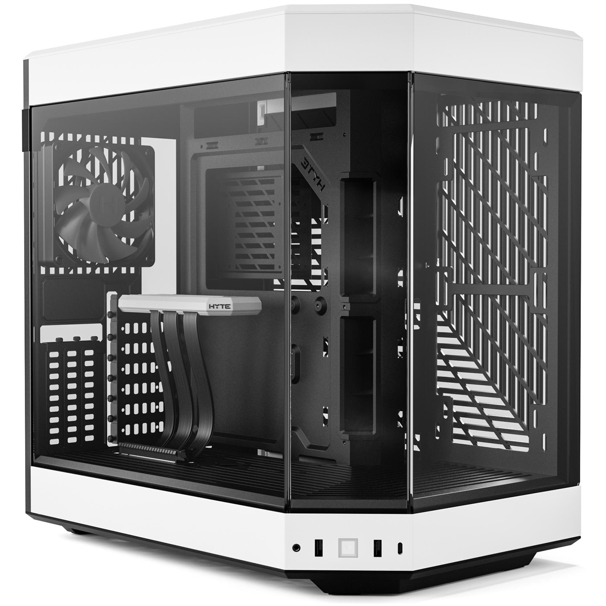 A large main feature product image of HYTE Y60 Tempered Glass Mid Tower Case (Panda)