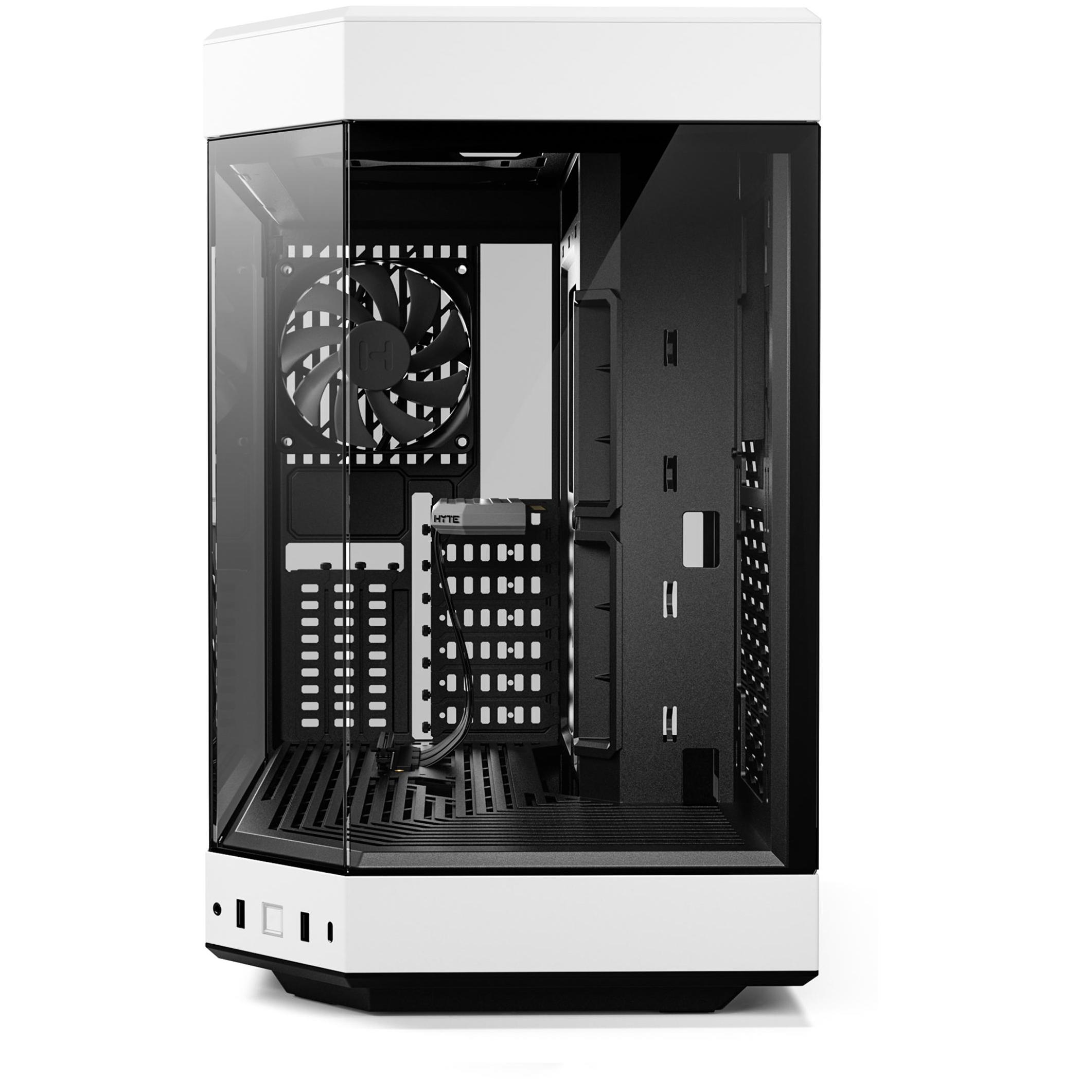 A large main feature product image of HYTE Y60 Tempered Glass Mid Tower Case (Panda)