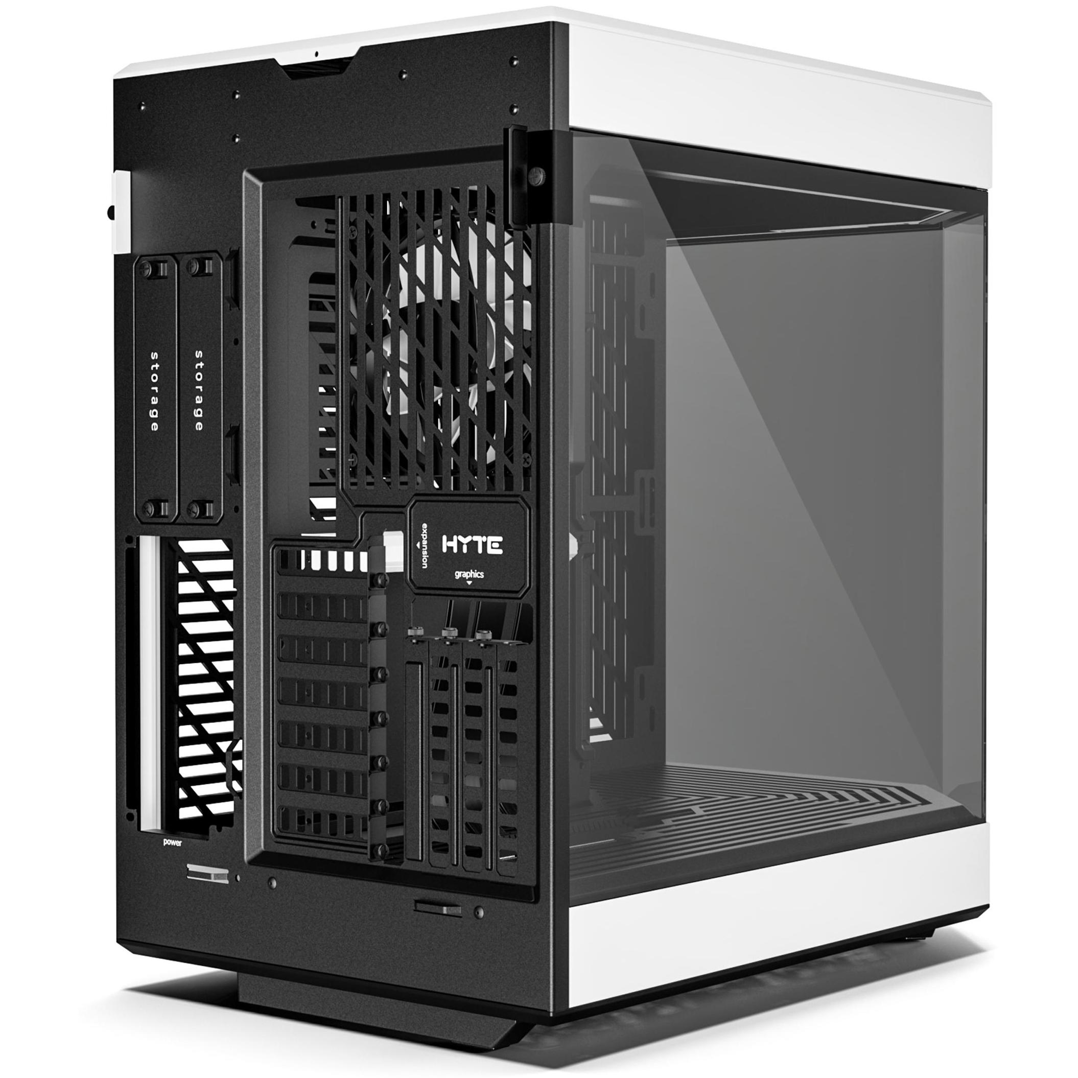 A large main feature product image of HYTE Y60 Tempered Glass Mid Tower Case (Panda)