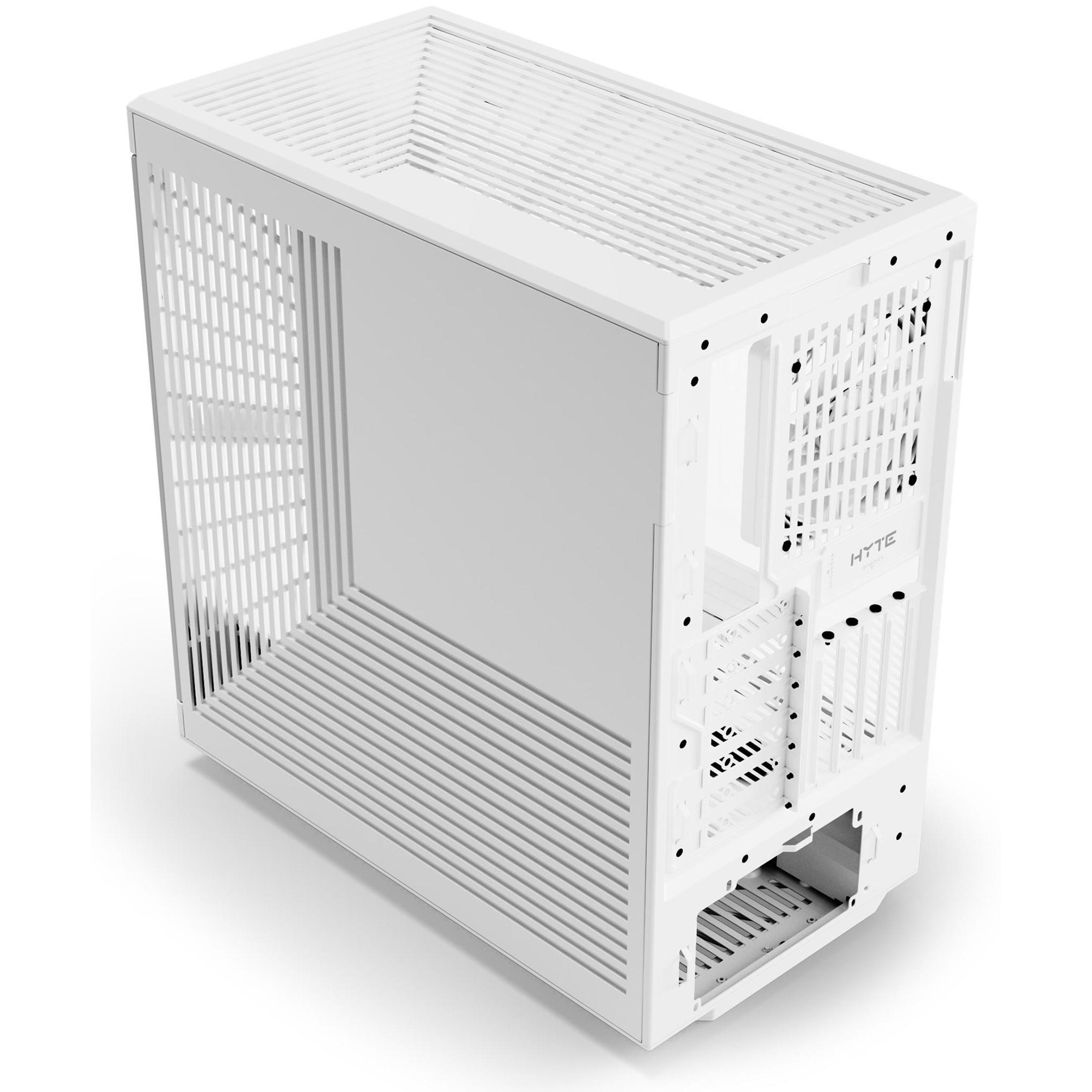 A large main feature product image of HYTE Y40 Tempered Glass Mid Tower Case (Snow White)