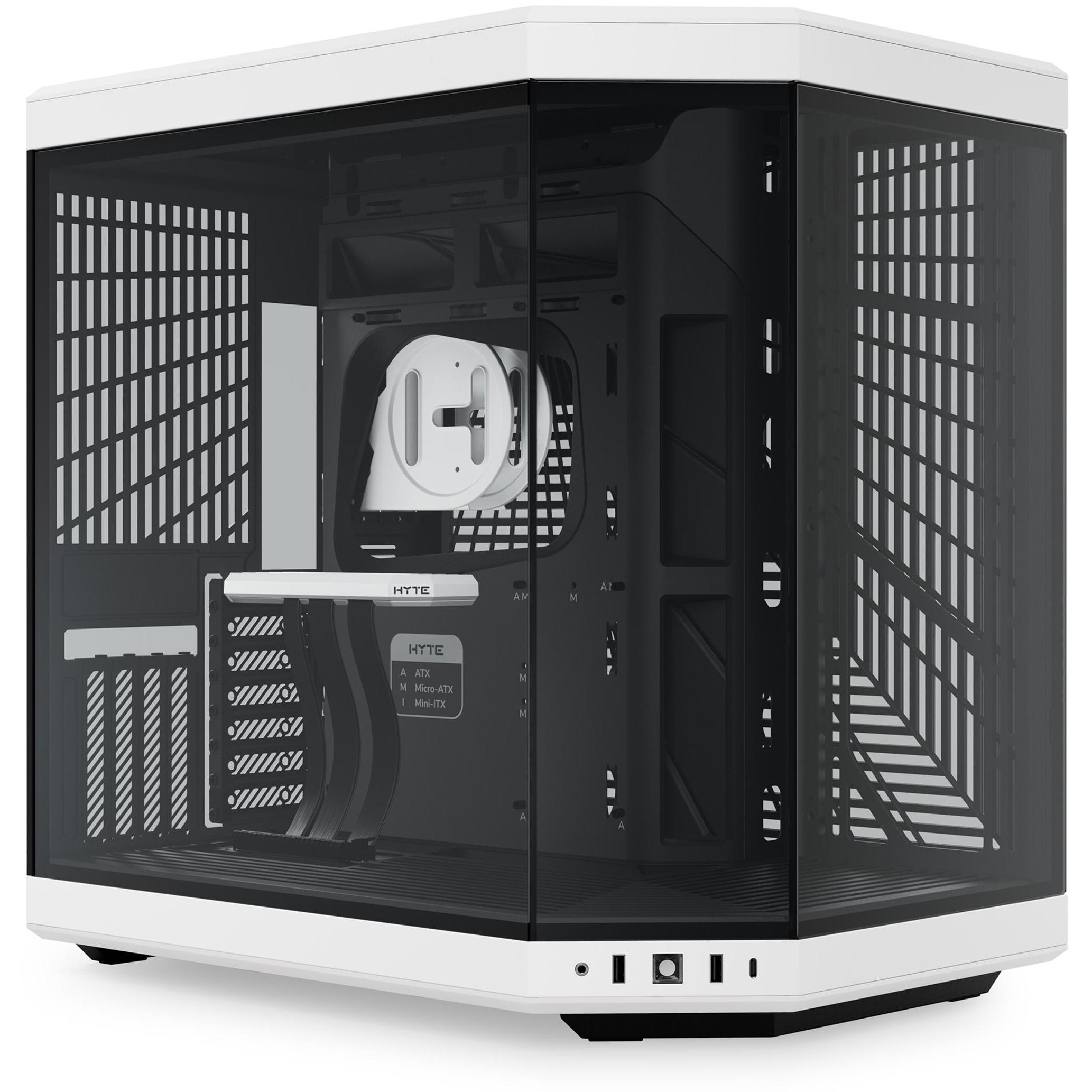 A large main feature product image of HYTE Y70 Tempered Glass Mid Tower Case (Panda)