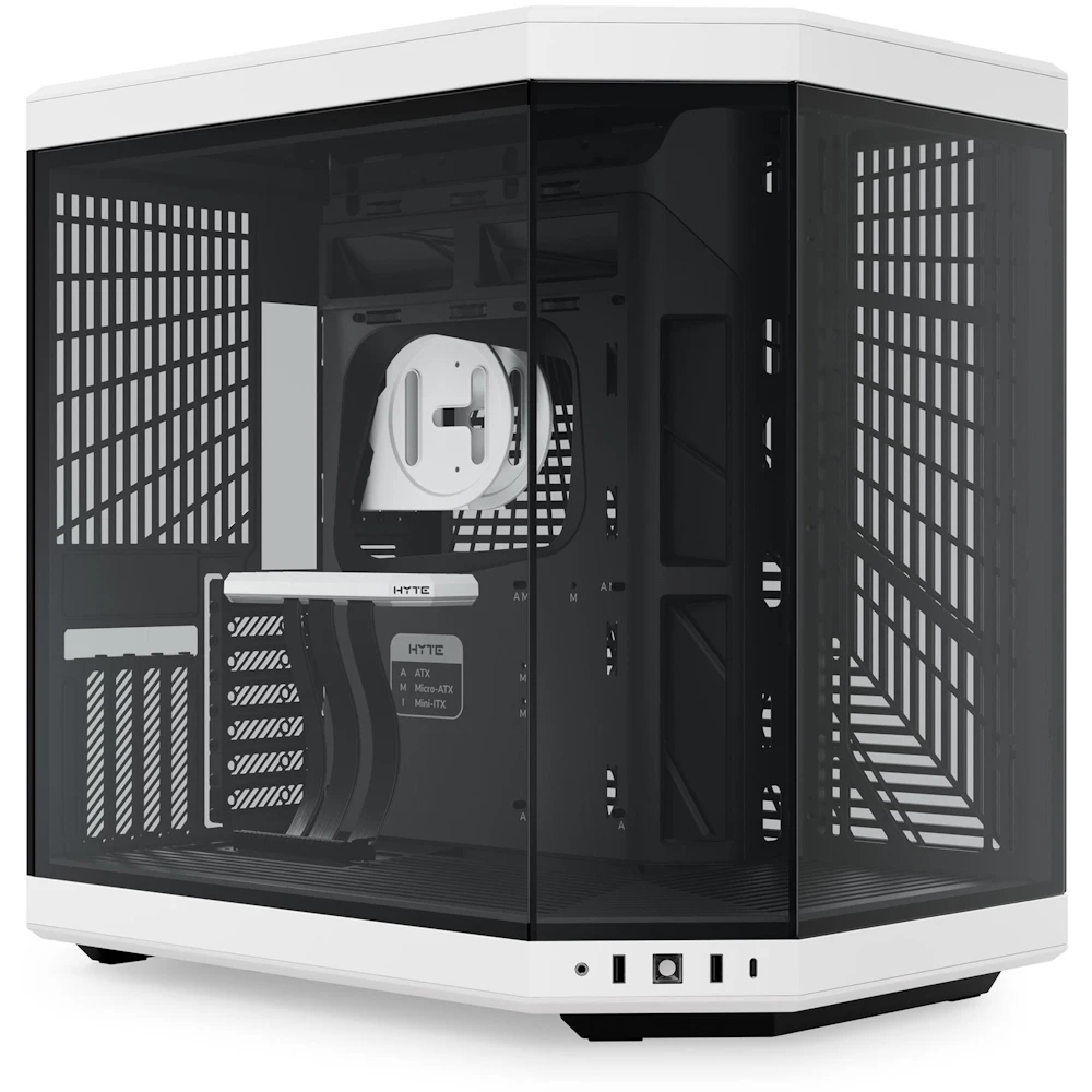 HYTE Y70 Tempered Glass Mid Tower Case (Panda)
