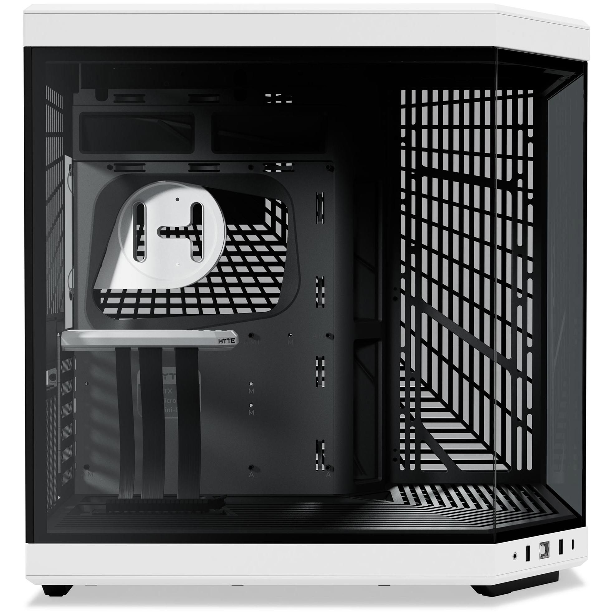 A large main feature product image of HYTE Y70 Tempered Glass Mid Tower Case (Panda)