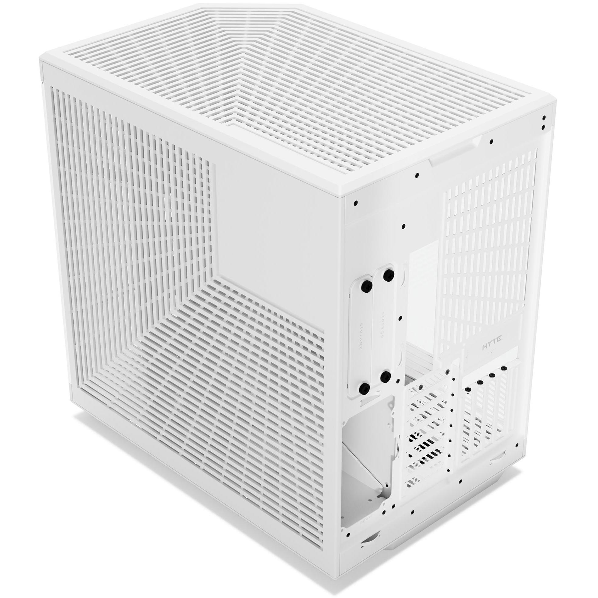 A large main feature product image of HYTE Y70 Tempered Glass Mid Tower Case (Snow White)