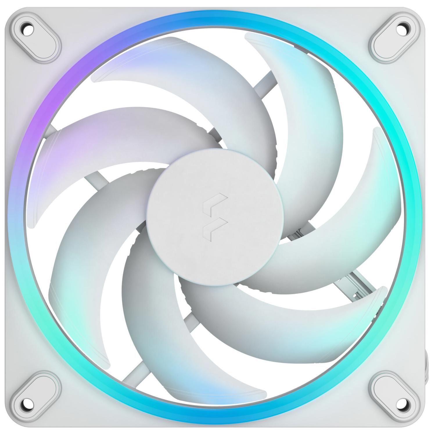 A large main feature product image of Fractal Design Momentum 14 RGB - 140mm LCP Case Fan (White)