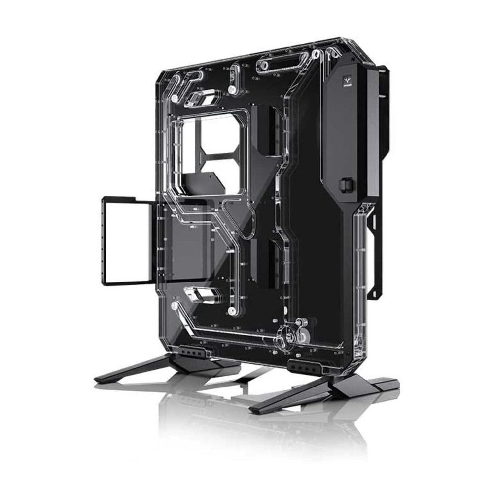 A large main feature product image of Bykski Granzon G20 Distro Water Cooling Case