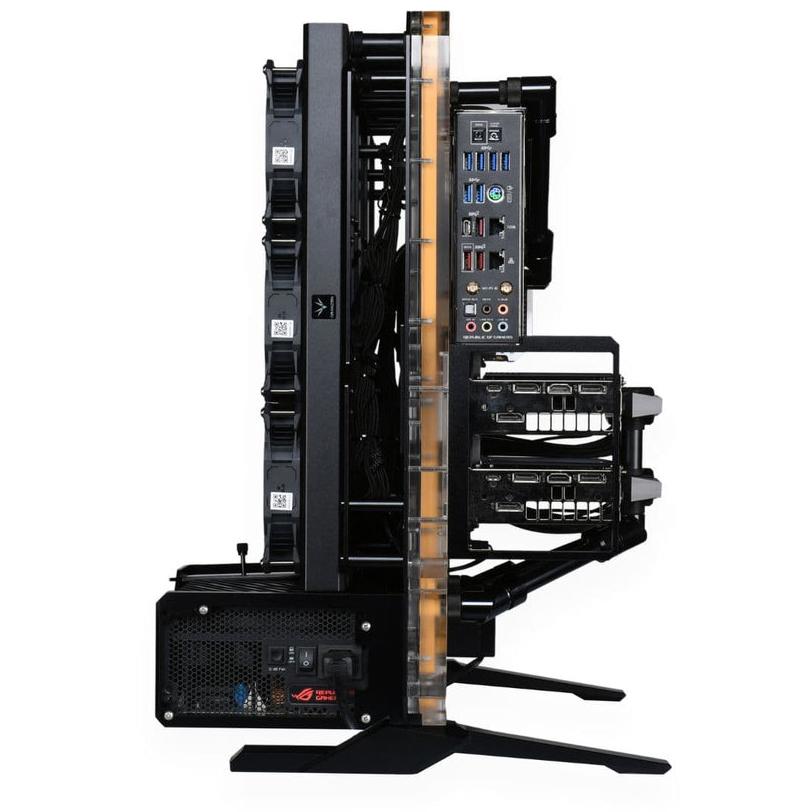 A large main feature product image of Bykski Granzon G20 Distro Water Cooling Case