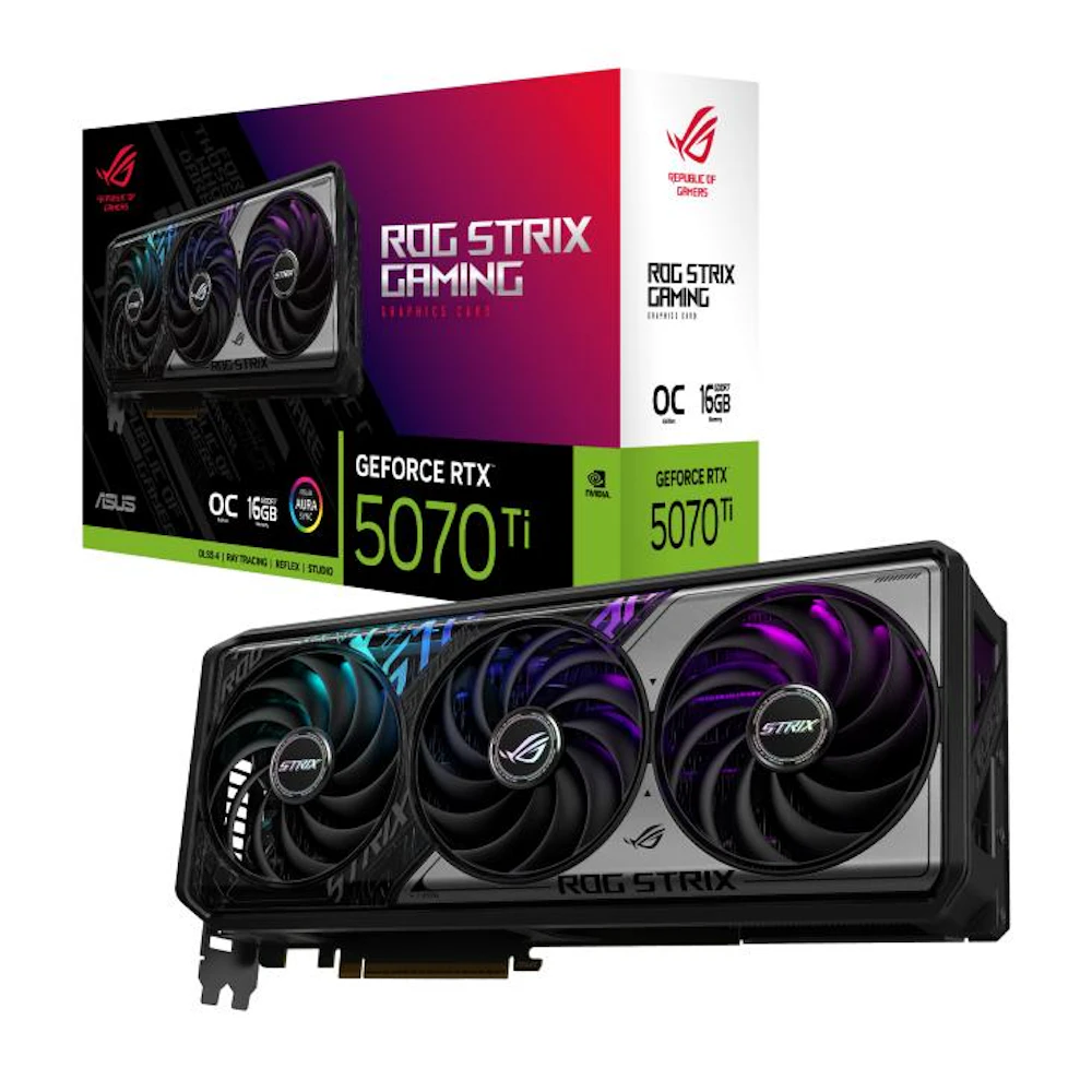 ASUS GeForce RTX 5070 Ti ROG Strix OC 16GB GDDR7