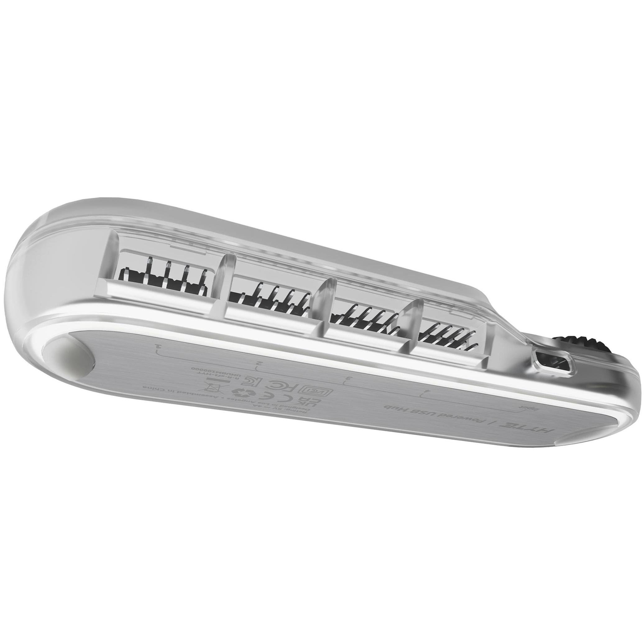 A large main feature product image of HYTE Powered 4-Port Internal USB Hub