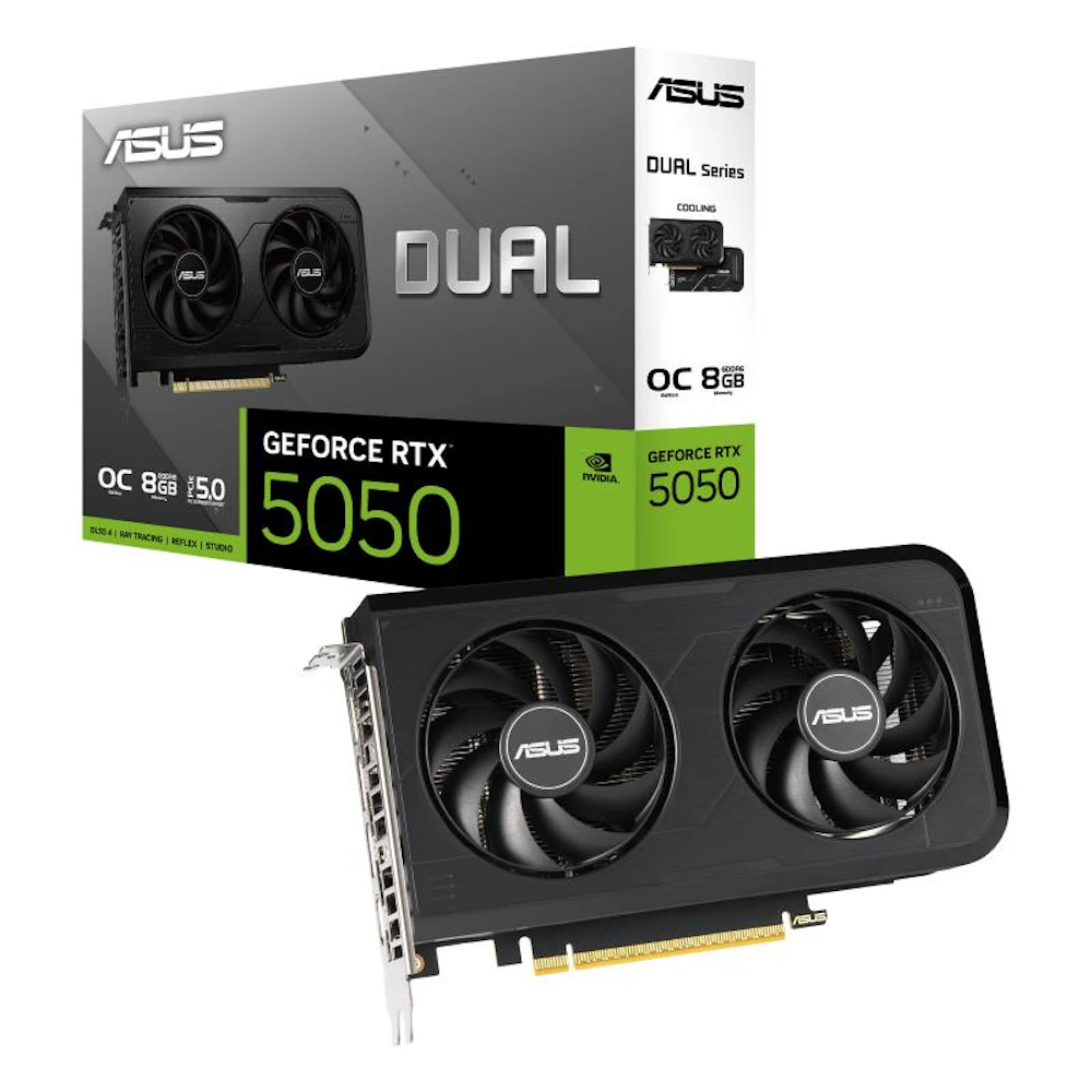 ASUS GeForce RTX 5050 Dual OC 8GB GDDR6