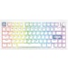 A product image of Fantech MAXFIT8 75% Wireless Mechanical Keyboard - White (Brown Switch)