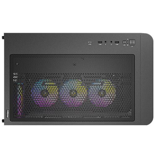 A large main feature product image of Antec C5 Curve ARGB - Tempered Glass Mid Tower Case (Black)