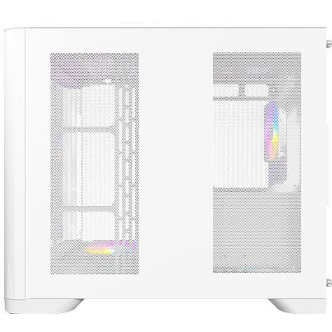 A large main feature product image of Antec C5 Curve ARGB - Tempered Glass Mid Tower Case (White)