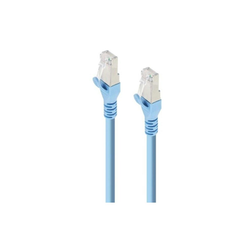 A large main feature product image of ALOGIC 5m Blue 10GbE Shielded CAT6A LSZH Network Cable