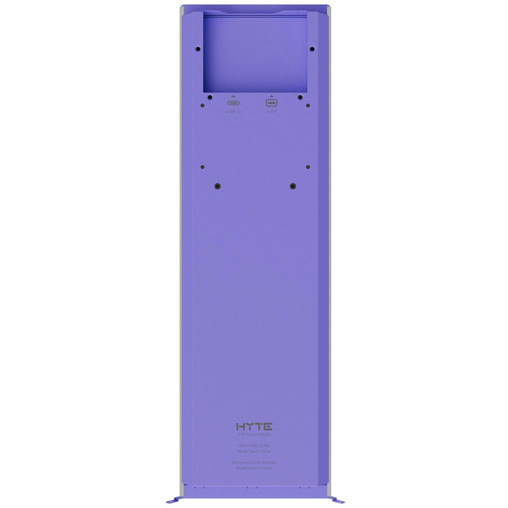 A large main feature product image of HYTE 14.9" Touch Infinite LCD Display Upgrade for Y70 (Taro Milk)