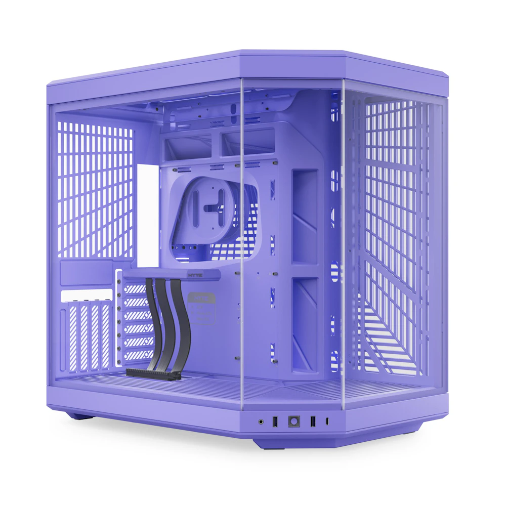 HYTE Y70 Tempered Glass Mid Tower Case (Taro Milk)