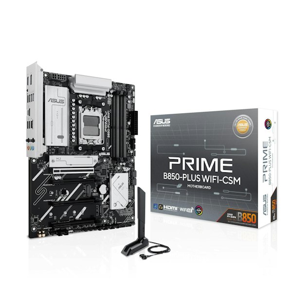 ASUS PRIME B850-Plus WiFi-CSM AM5 ATX Desktop Motherboard