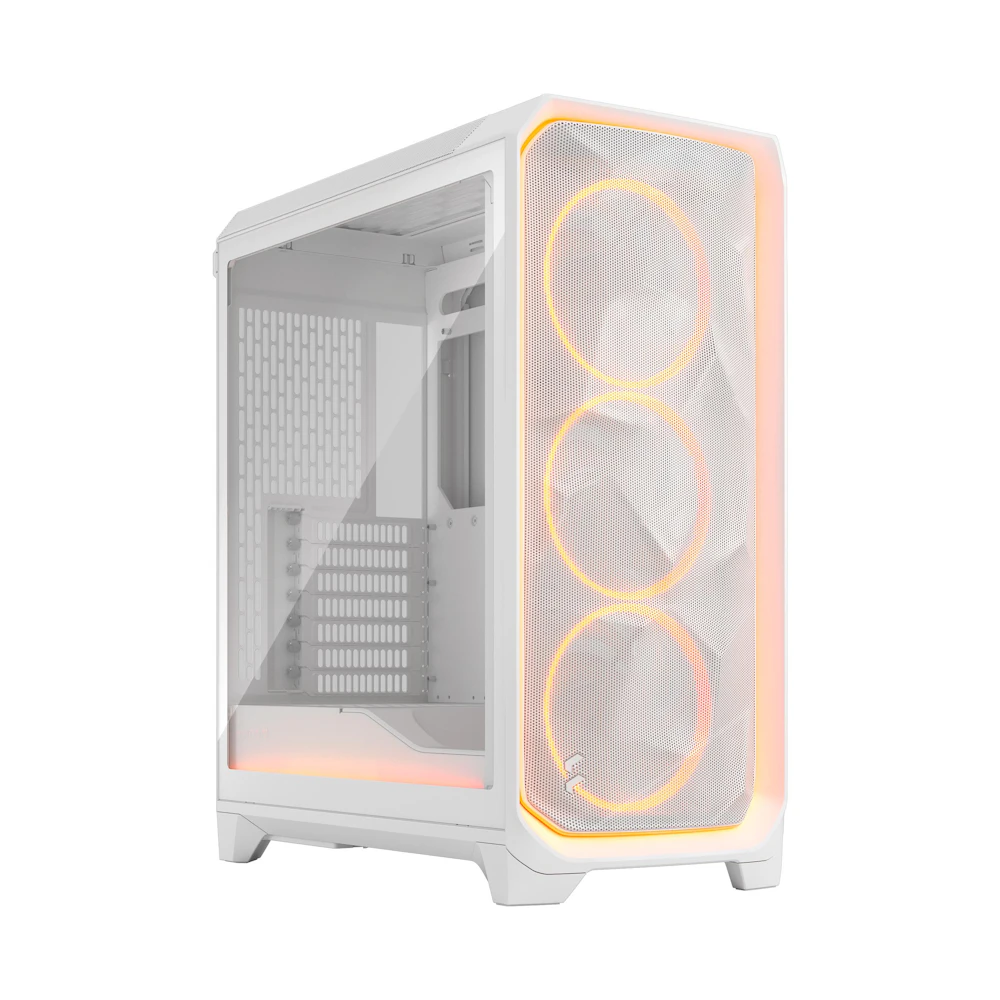 Fractal Design Meshify 3 Ambience Pro RGB TG Mid Tower Case (White)