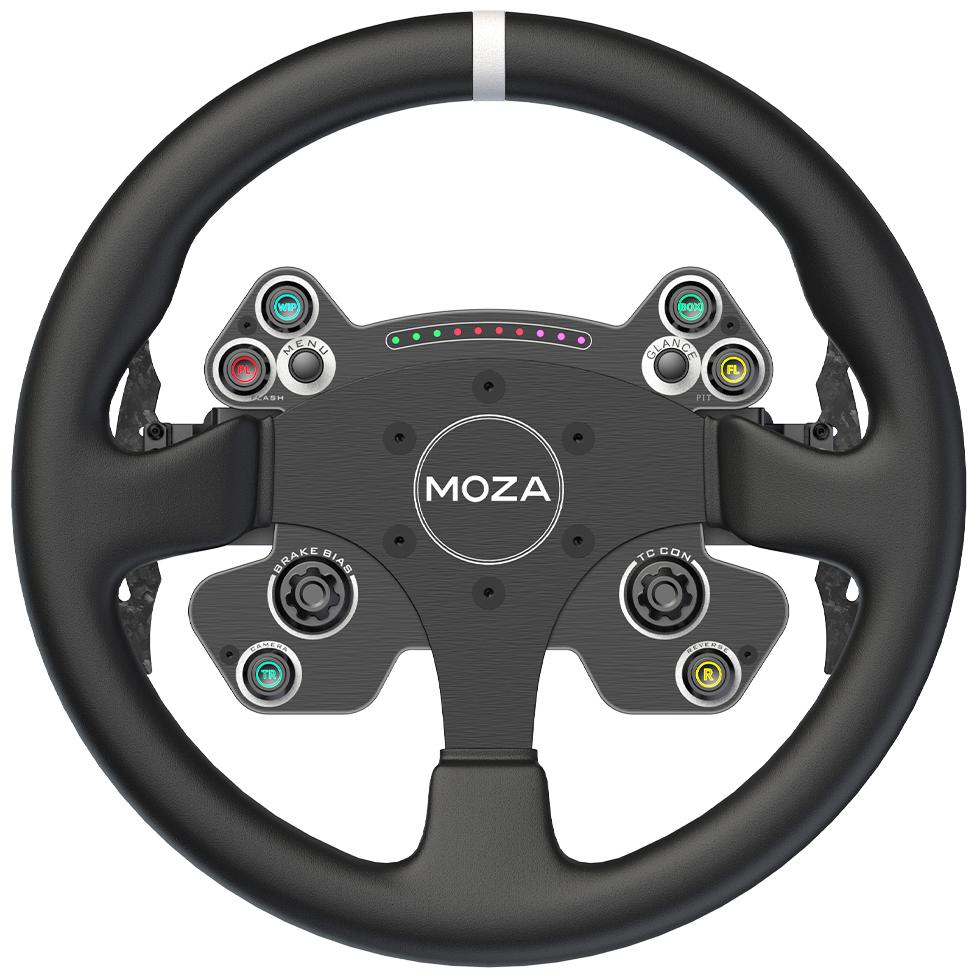 A large main feature product image of MOZA CS V2P Steering Wheel