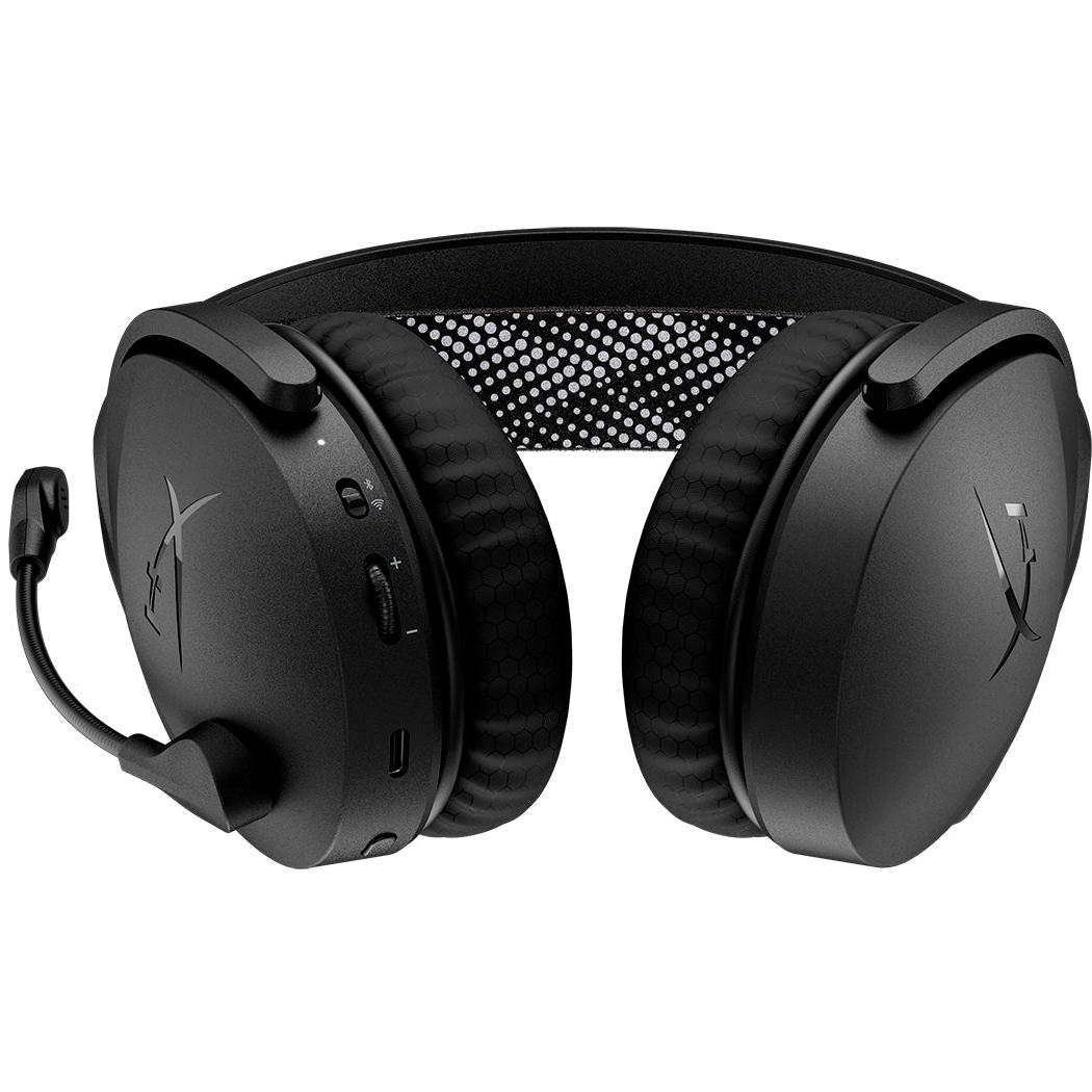 A large main feature product image of HyperX Cloud Jet - Wireless Gaming Headset (Black)