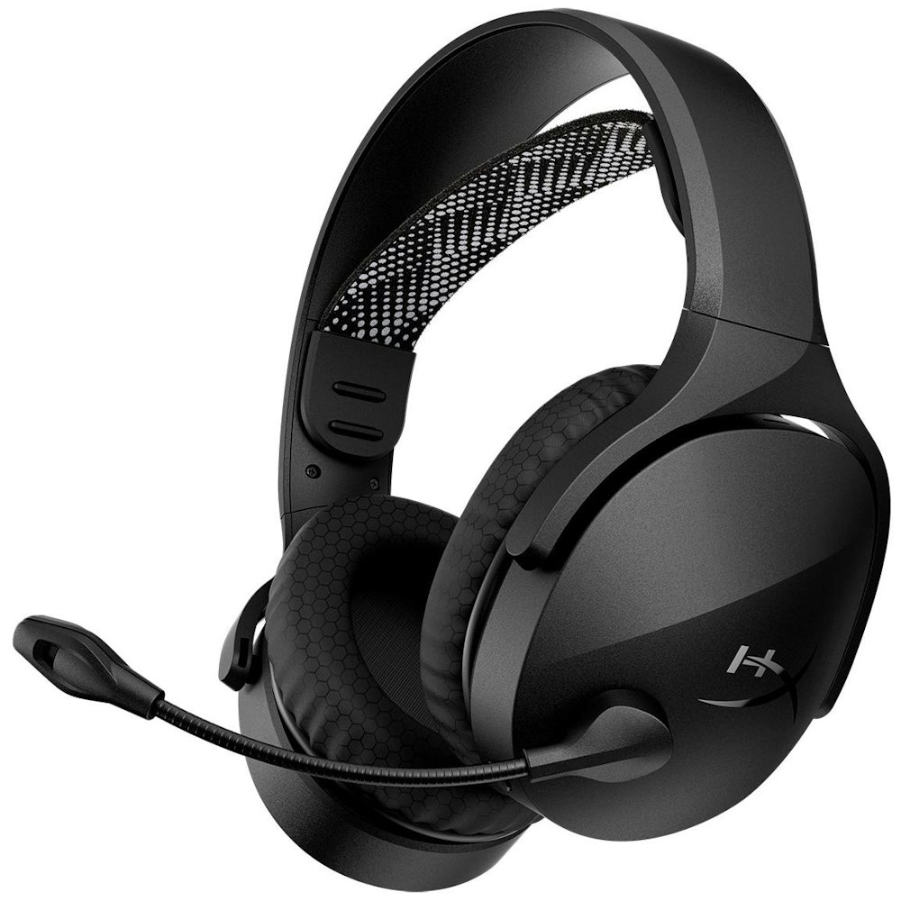 A large main feature product image of HyperX Cloud Jet - Wireless Gaming Headset (Black)
