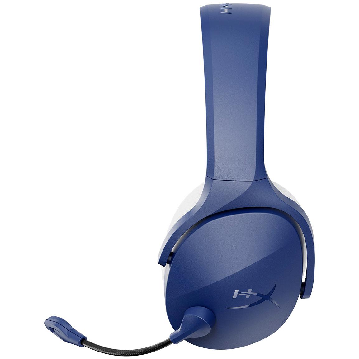 A large main feature product image of HyperX Cloud Jet - Wireless Gaming Headset (Blue)