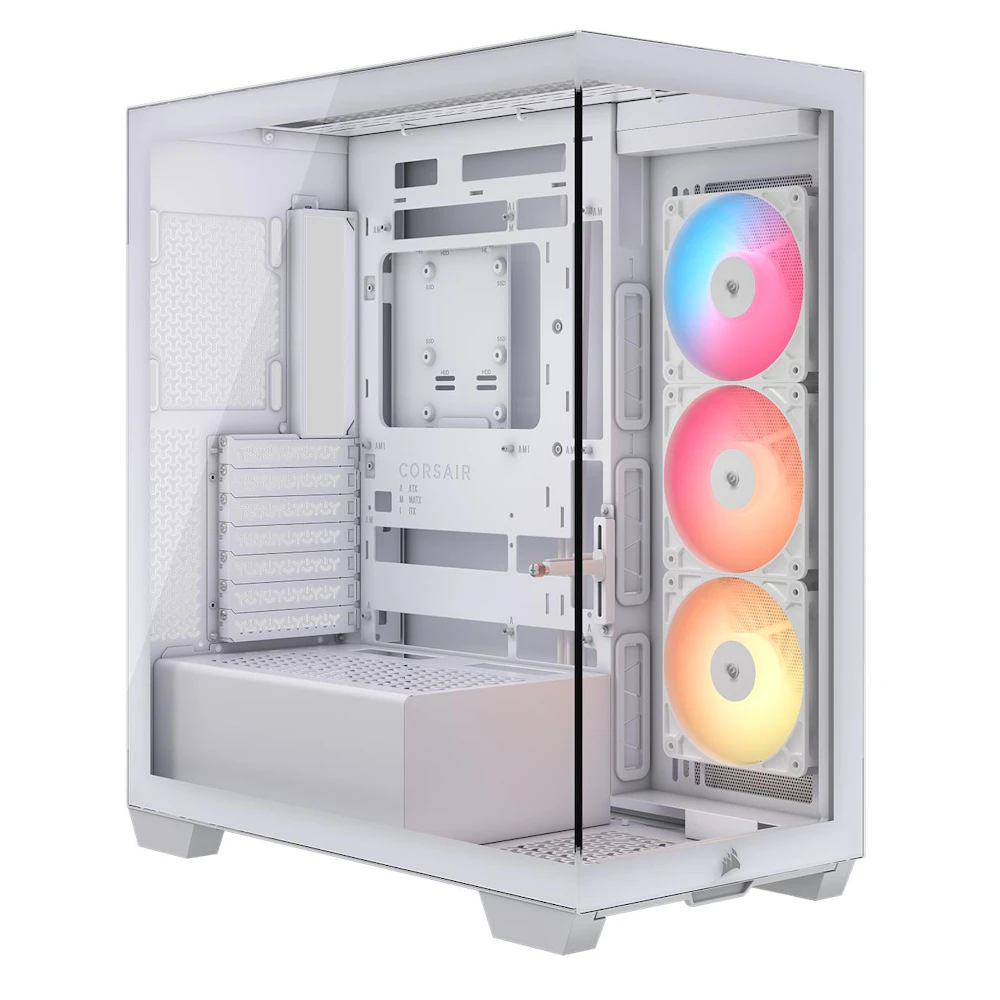 Corsair 3500X RS-R ARGB Mid Tower Case (White)