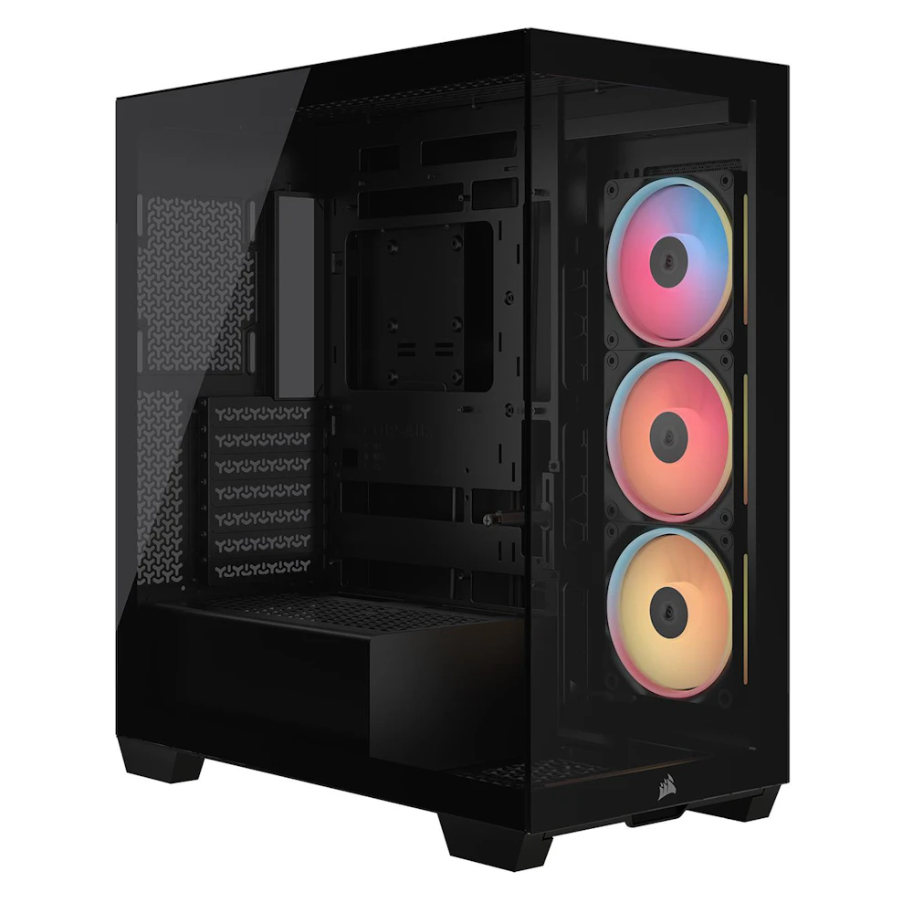 Corsair 3500X LX-R RGB LINK Mid Tower Case (Black)