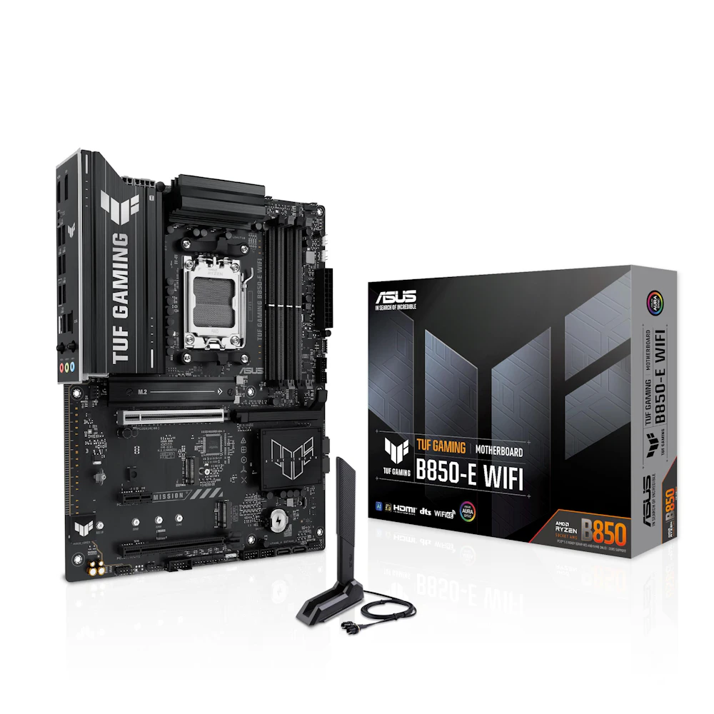 ASUS TUF GAMING B850-E WiFi AM5 ATX Desktop Motherboard