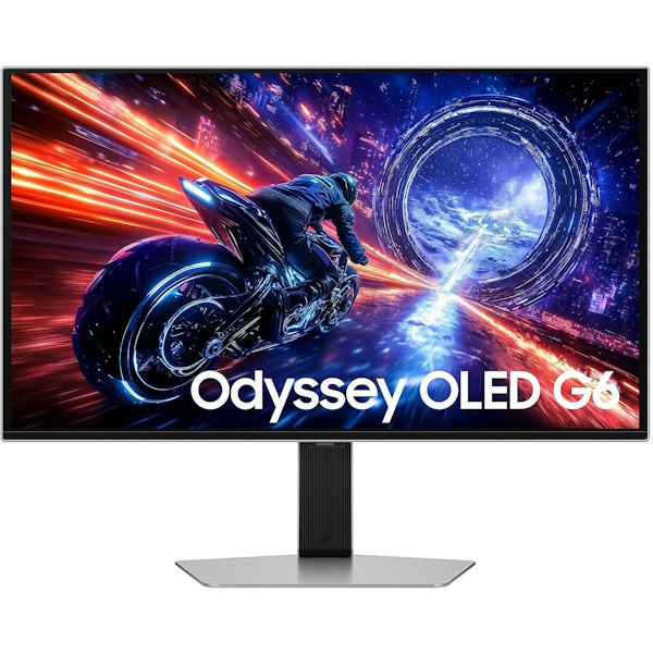 Samsung Odyssey G6 G60SF 27in QHD QD-OLED 500Hz G-SYNC Compatible Gaming Monitor