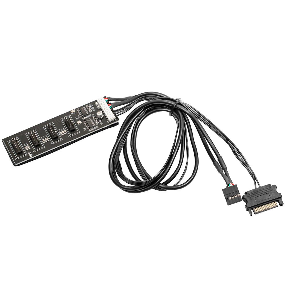 GamerChief USB Internal Hub SATA Power USB2.0 Header 1 to 4 30CM Splitter Cable
