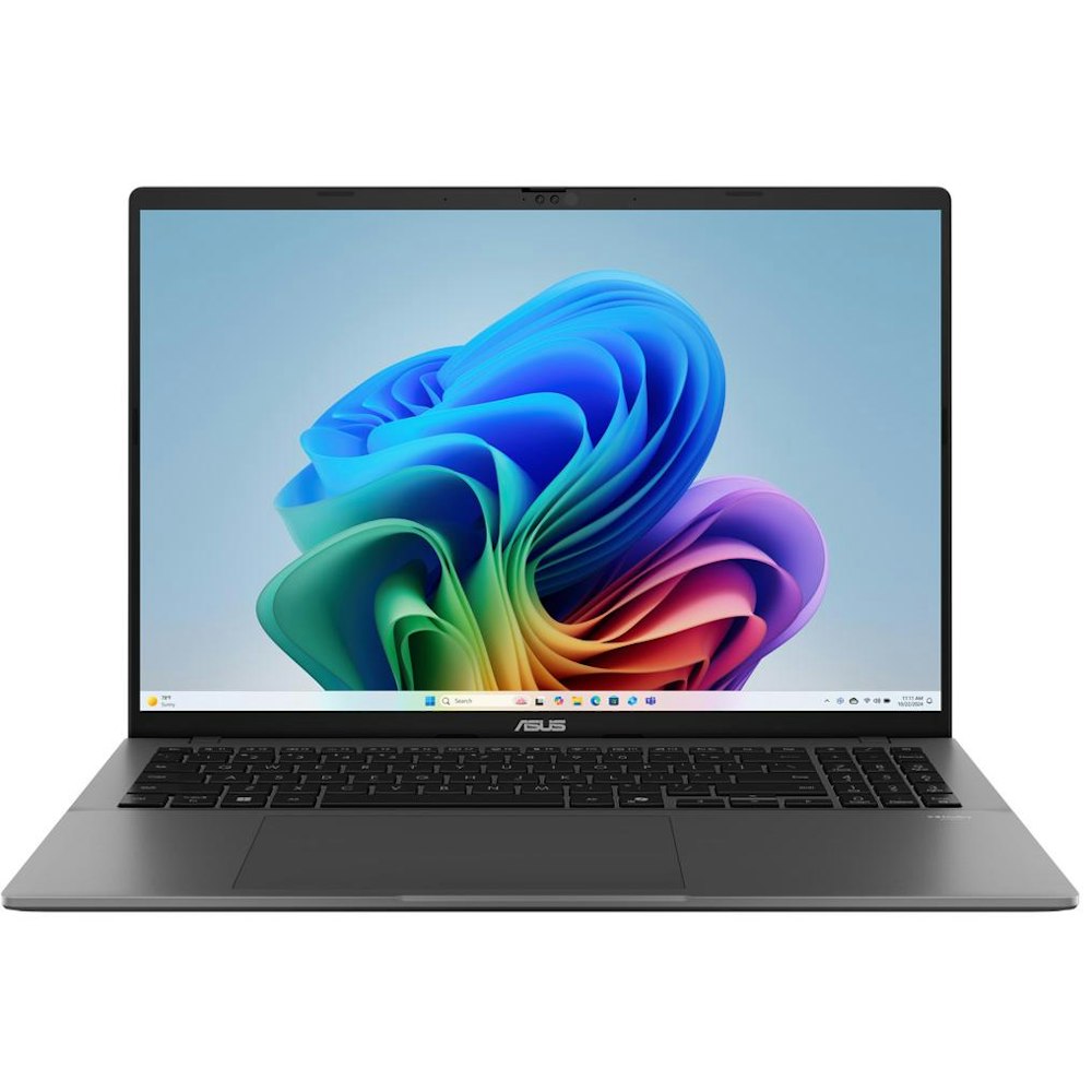 A large main feature product image of ASUS Vivobook S16 OLED (S3607) - 16" Ultra 7 255H, 16GB/1TB - Win 11 AI Notebook