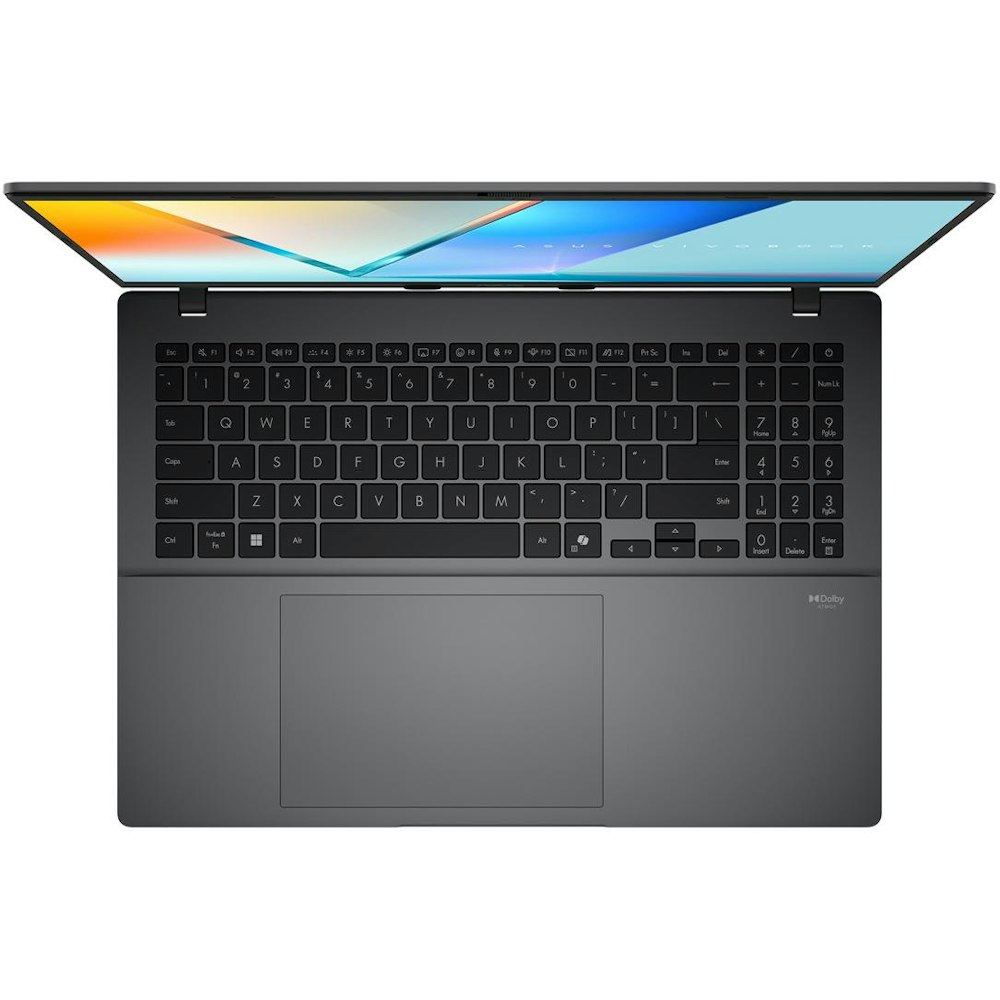 A large main feature product image of ASUS Vivobook S16 OLED (S3607) - 16" Ultra 7 255H, 16GB/1TB - Win 11 AI Notebook