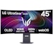 A product image of LG UltraGear OLED 45GX90SA-B - 45" Curved 1440p Ultrawide 240Hz 0.03ms Gaming Monitor