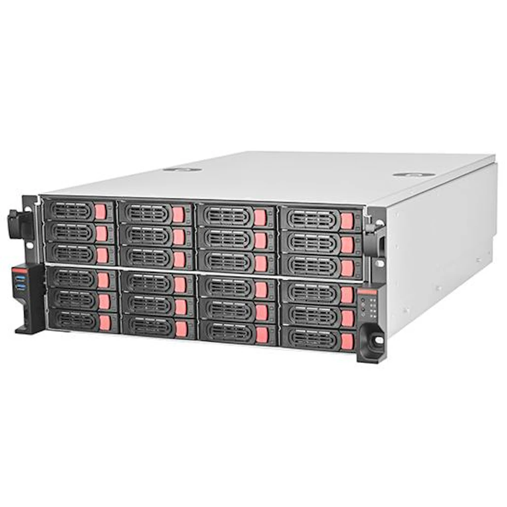 SilverStone RM43-324 4U 24-Bay Rackmount Storage Server Chassis w/ Mini-SAS Interface