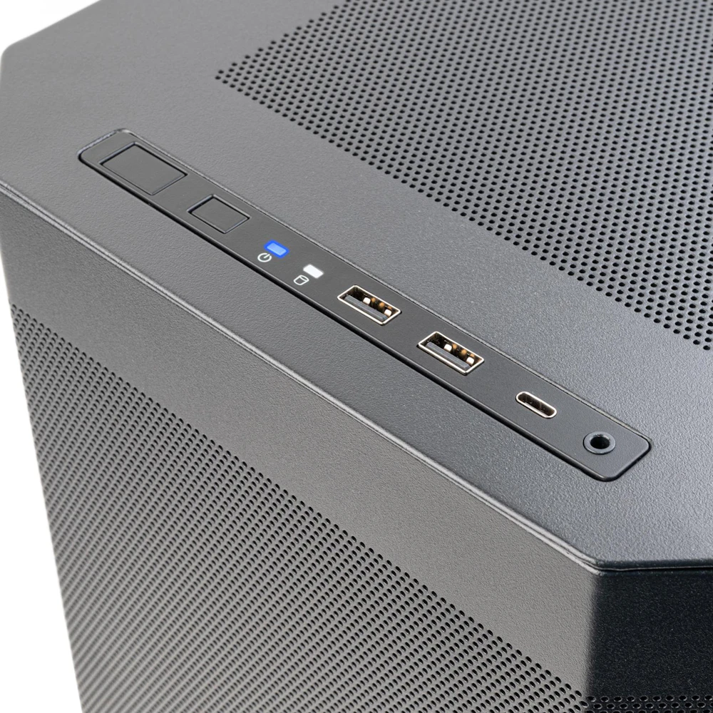 A large main feature product image of SilverStone SETA H2 Full Tower Workstation Case