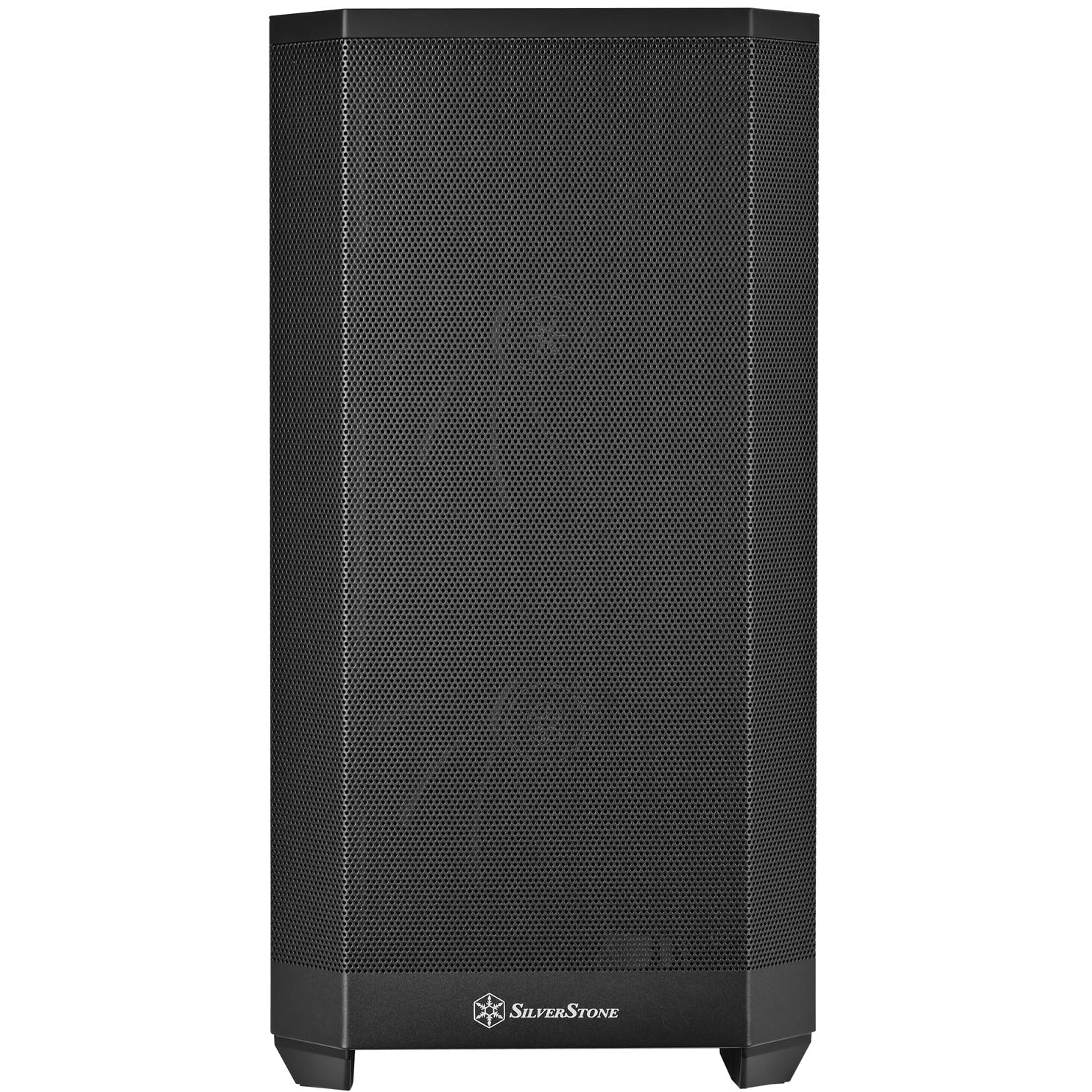 A large main feature product image of SilverStone SETA H2M Mid Tower Workstation Case