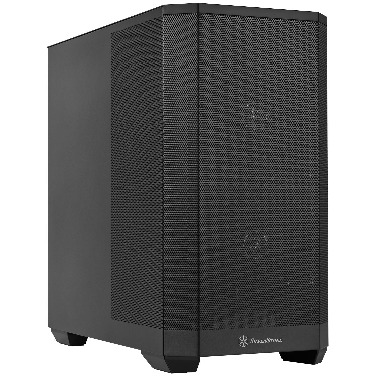 A large main feature product image of SilverStone SETA H2M Mid Tower Workstation Case