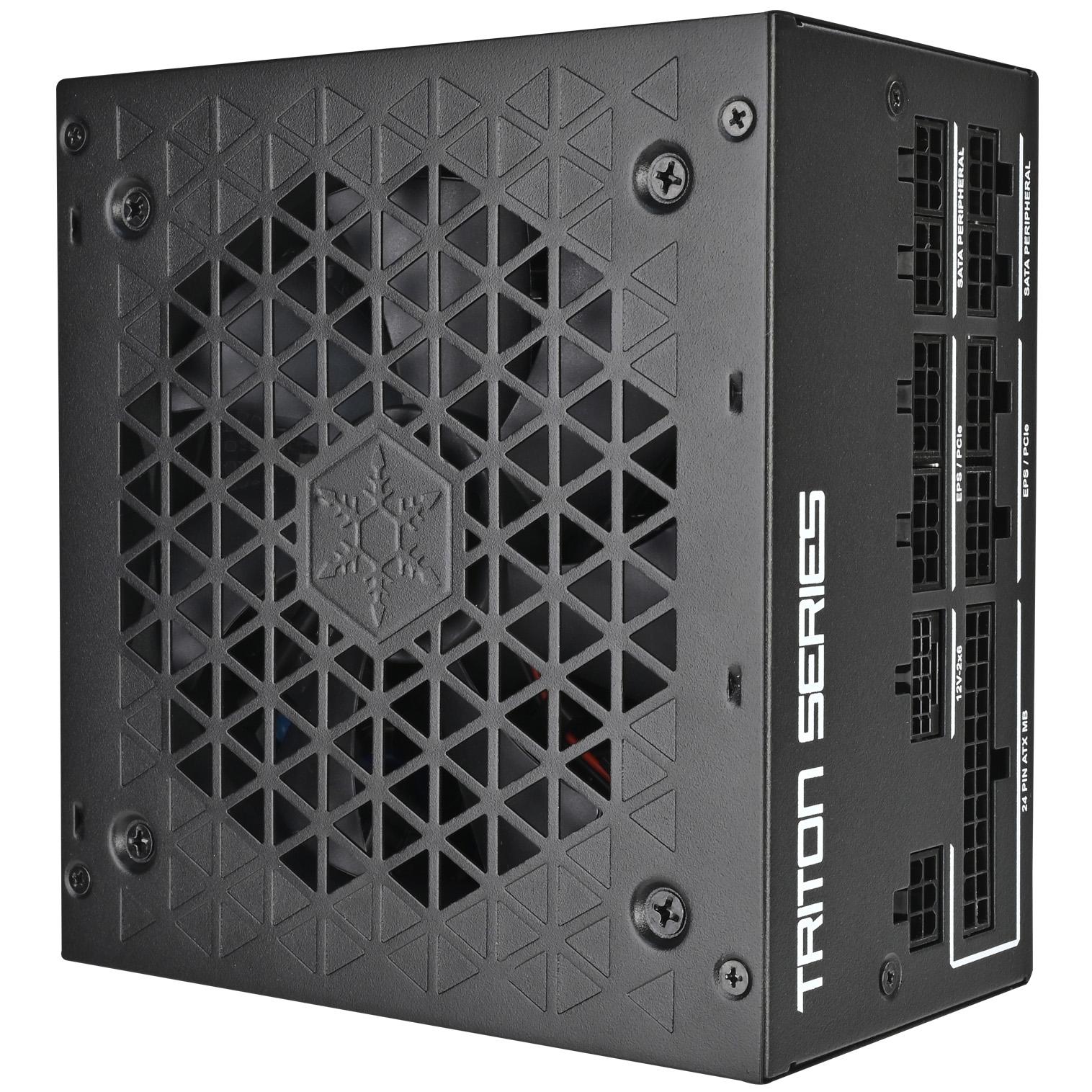 A large main feature product image of SilverStone TR1000R 1000W Gold ATX Modular PSU