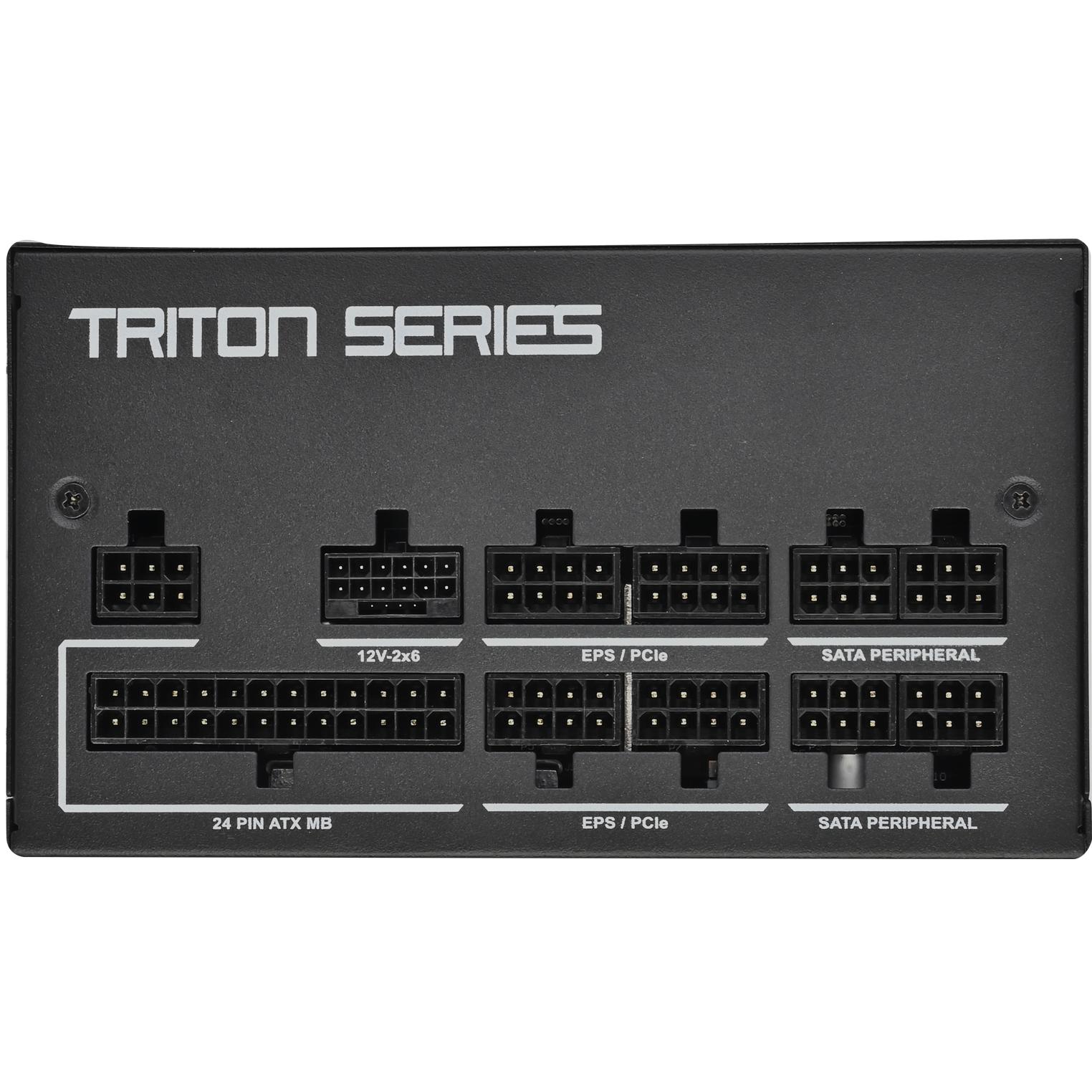 A large main feature product image of SilverStone TR1000R 1000W Gold ATX Modular PSU