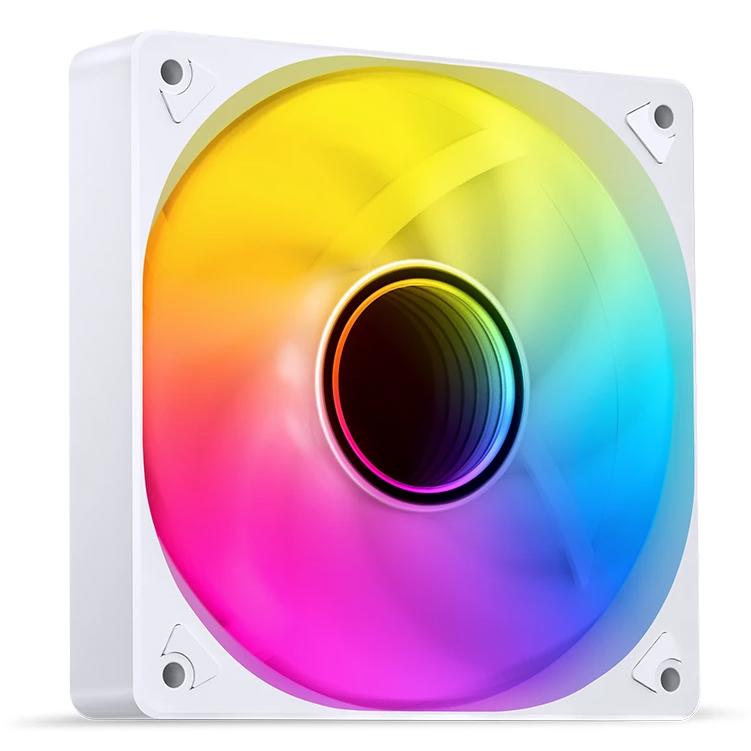 A large main feature product image of Jonsbo SL-120 ARGB 120mm PWM Fan (White)