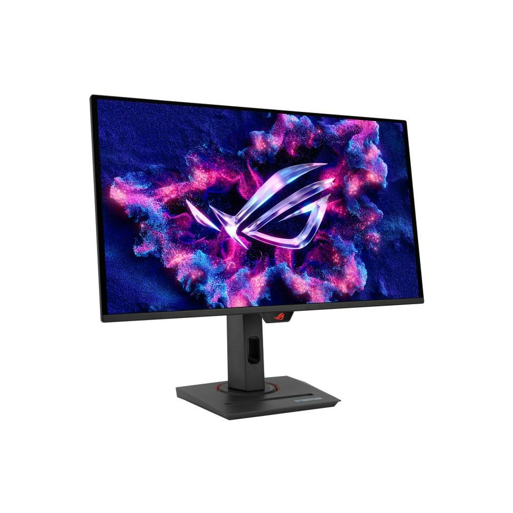 A large main feature product image of ASUS ROG Strix XG27UCDMG - 27" 4K 2160p 240Hz 0.03ms QD-OLED Gaming Monitor