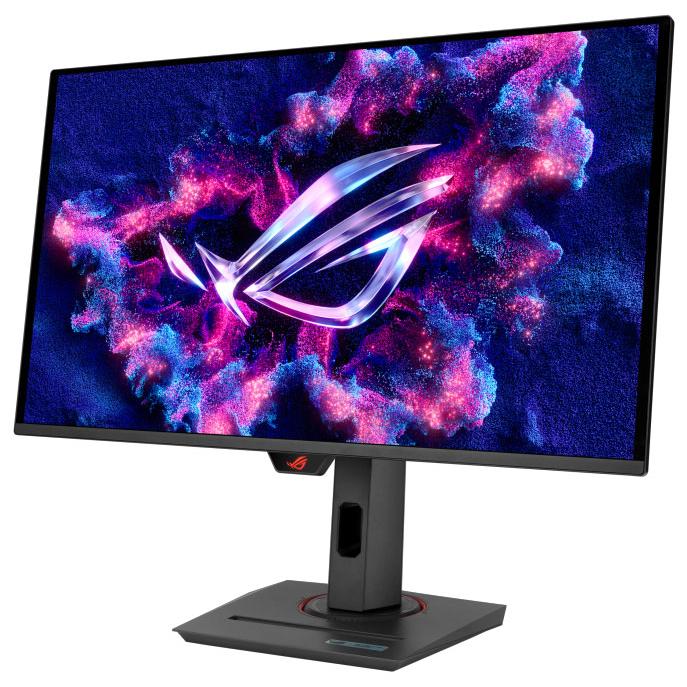 A large main feature product image of ASUS ROG Strix XG27UCDMG - 27" 4K 2160p 240Hz 0.03ms QD-OLED Gaming Monitor