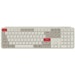 A product image of Keychron B6 Pro - Ultra-Slim Wireless Keyboard - Retro Red