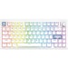 A product image of Fantech MAXFIT8 75% Wireless Mechanical Keyboard - White (White Switch)